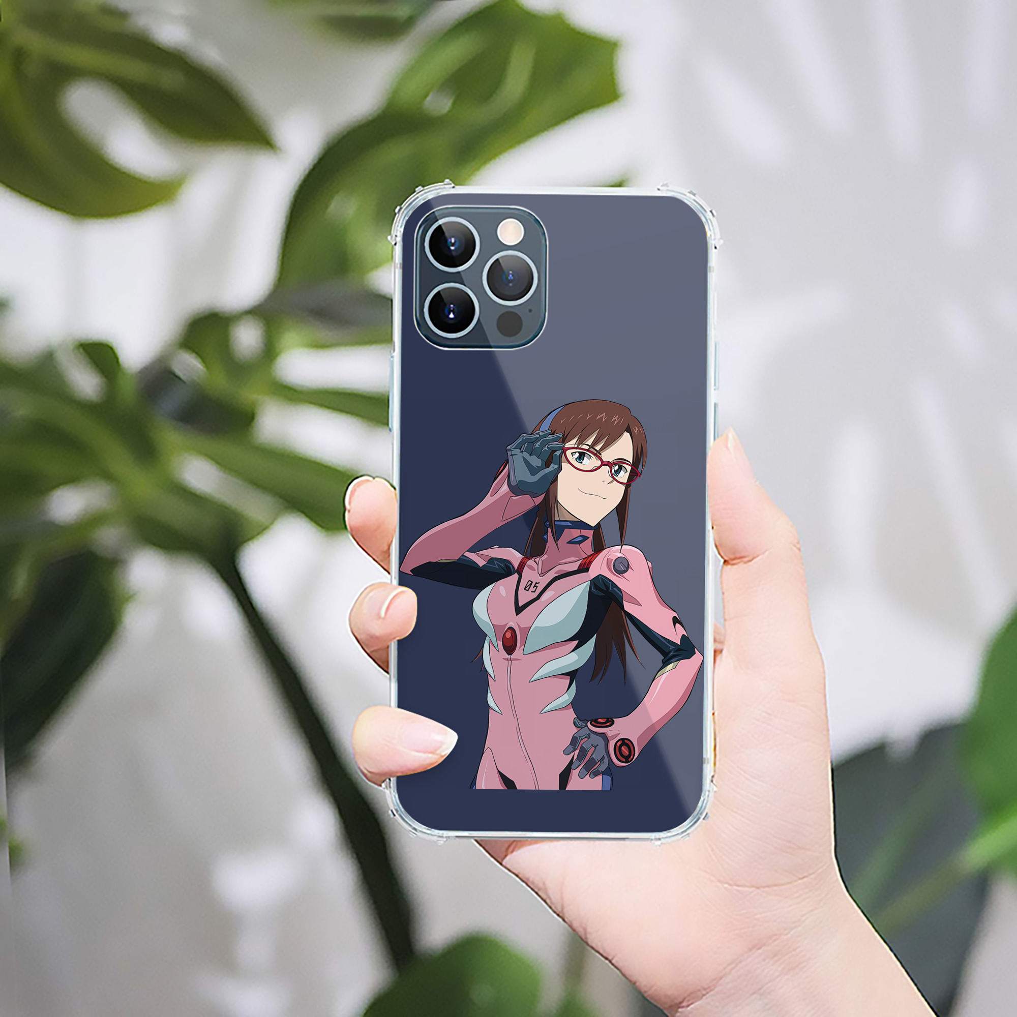 （画像用） EVA 新世紀エヴァンゲリオン 【iPhone 12シリーズ対応】透明スマホケース（クリアソフトケース）